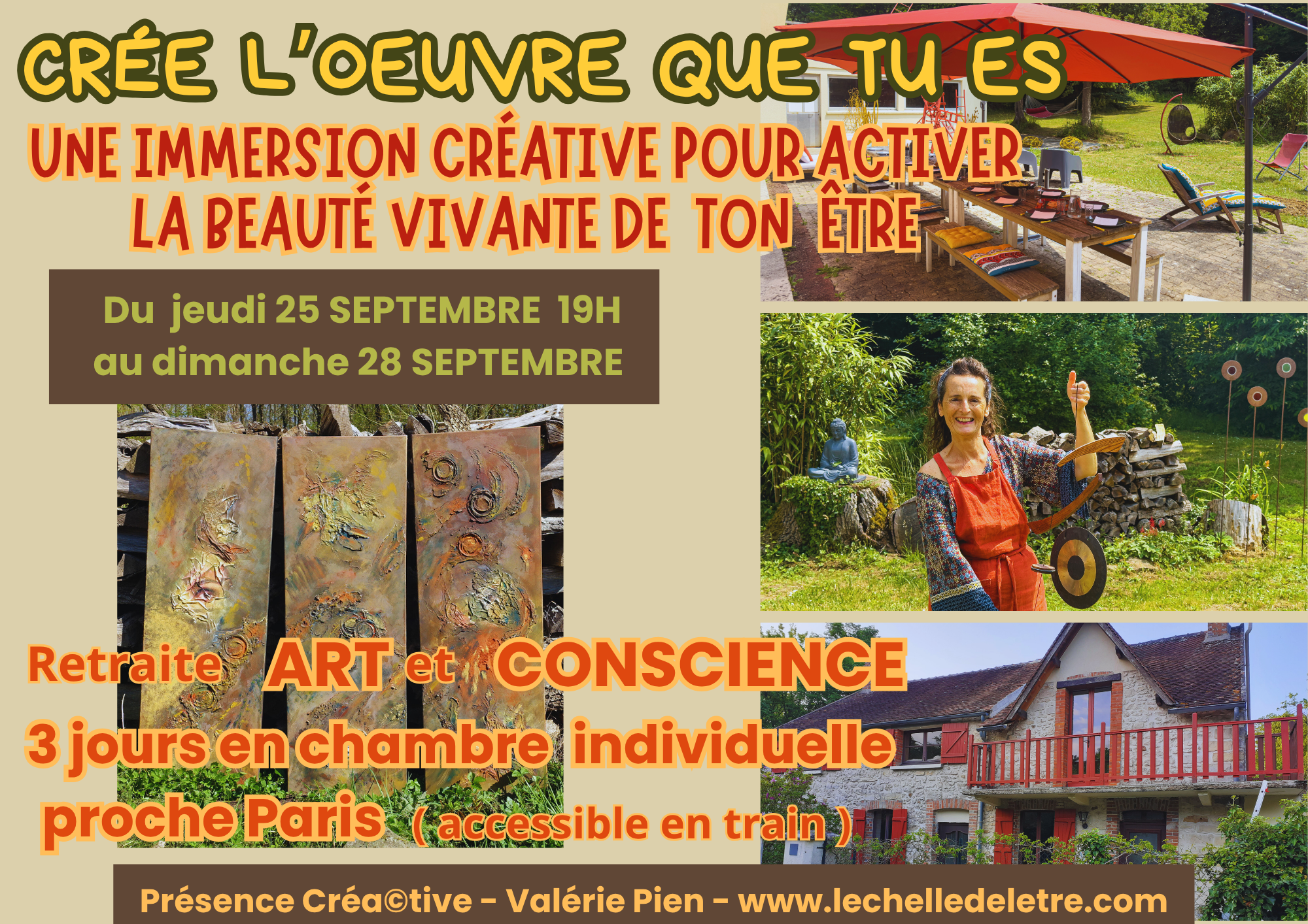 Du jeudi 25 SEPTEMBRE 18H au dimanche 28 SEPTEMBRE 18H(2)